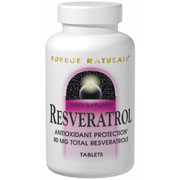 Resveratrol 40mg Caps, 120 Capsules, Source Naturals
