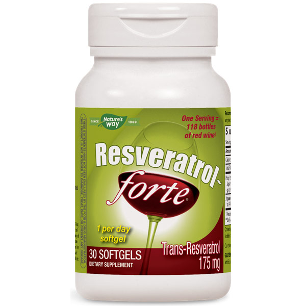 Resveratrol-forte High Potency, 30 Softgels, Enzymatic Therapy