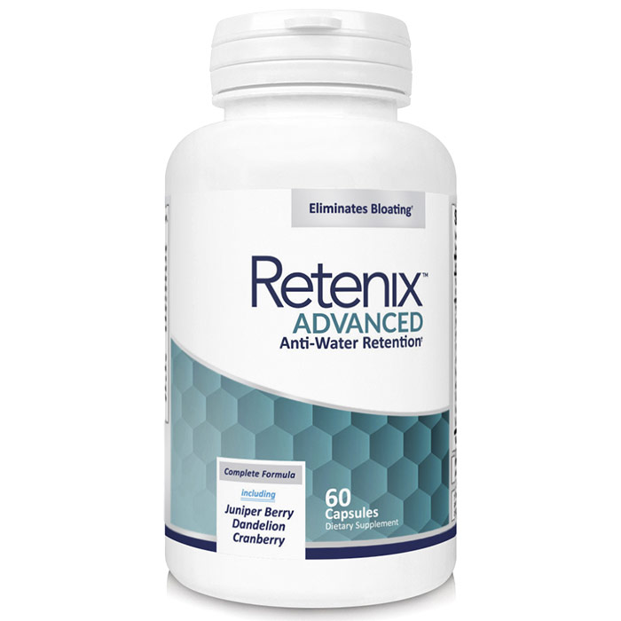 Newton-Everett Retenix, Anti-Water Retention, 60 Capsules, Newton-Everett