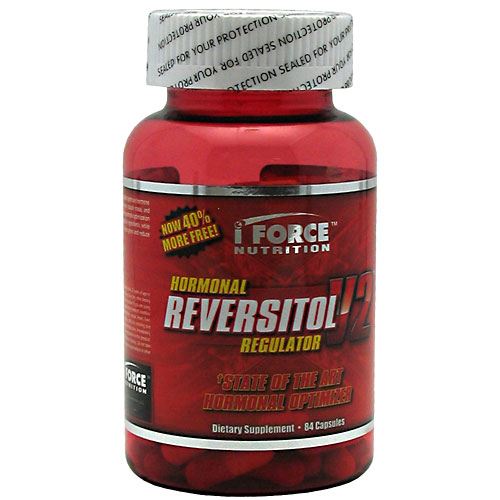 iForce Nutrition iForce Reversitol V2, Hormonal Regulator, 84 Capsules, i Force Nutrition