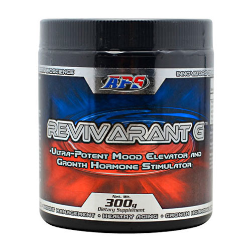 APS Nutrition Revivarant G Powder, Mood Elevator & Growth Hormone Stimulator, 300 g, APS Nutrition