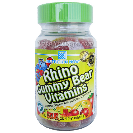 Rhino Chewy Vites, Vegetarian Vitamins, 60 chews from Nutrition Now