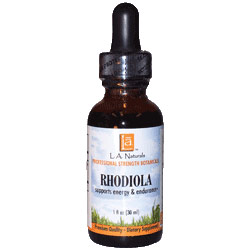 Rhodiola (5% Rosavins) Wildcrafted, 1 oz, L.A. Naturals