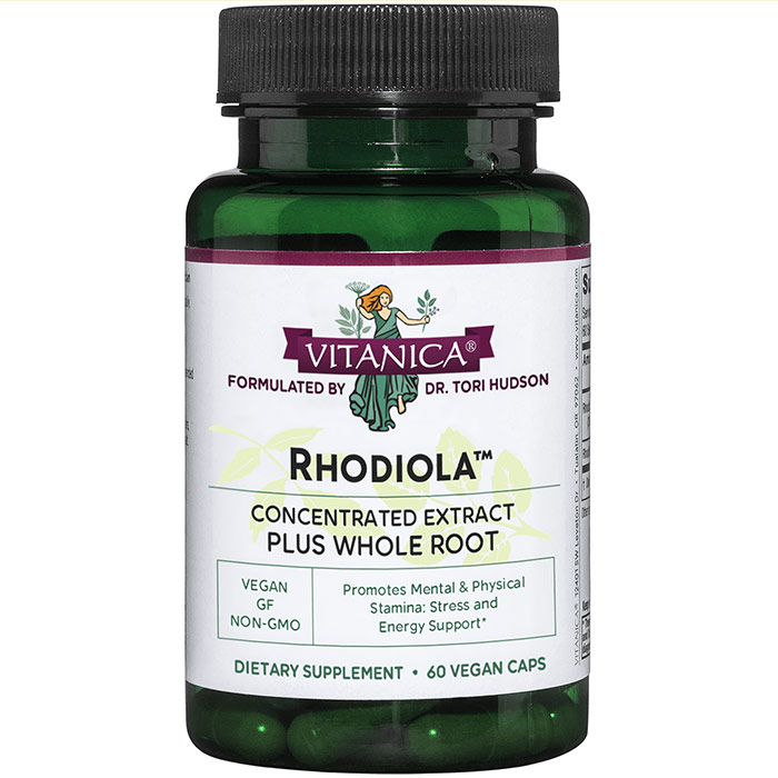 Rhodiola, 60 Vegetarian Capsules, Vitanica