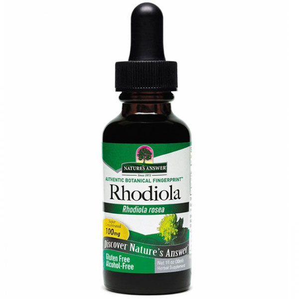 Rhodiola Root Extract Alcohol Free Liquid 1 oz from Nature's Answer