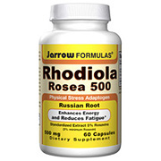 Rhodiola Rosea, Rhodiola Root Extract 500 mg 60 caps, Jarrow Formulas