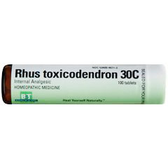 Boericke & Tafel Rhus Toxicodendron 30C, 100 Tablets, Boericke & Tafel Homeopathic