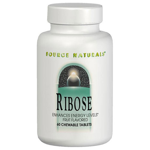 Ribose Chewable 1000mg ( D-Ribose ) 30 wafers from Source Naturals