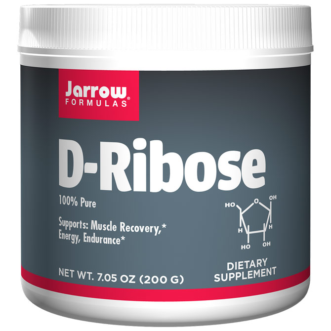 Ribose Powder ( D-Ribose ) 200 gm, Jarrow Formulas
