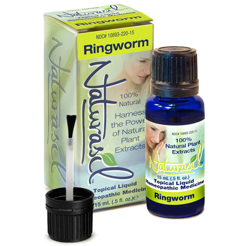 Naturasil Topical Liquid Homeopathic Remedy for Ringworm, 15 ml, Naturasil