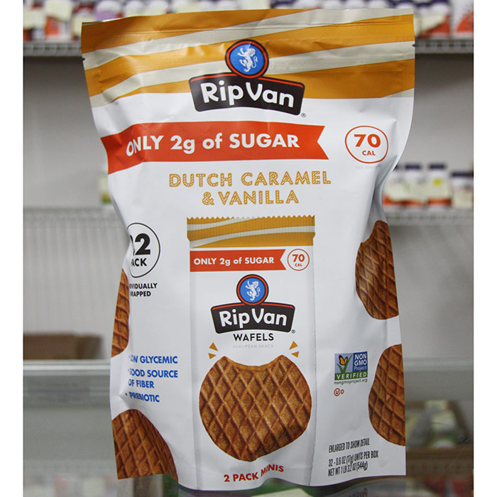 Rip Van Wafels Dutch Caramel & Vanilla Stroopwafel Minis, 544 g