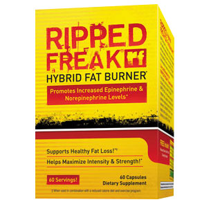 Ripped Freak, Fat Burner, 60 Hybrid Capsules, PharmaFreak Technologies