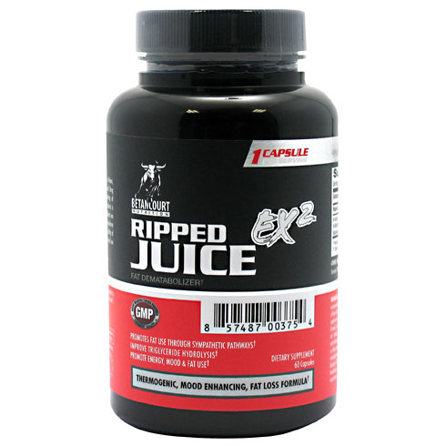Ripped Juice EX2, Fat Burner, 60 Capsules, Betancourt Nutrition