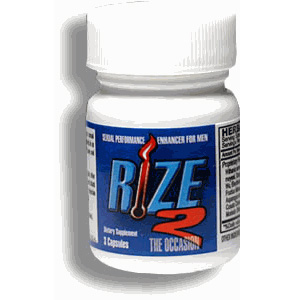 Rize 2 Rize 2 ( Rize2 ) Ultimate Male Potency, 3 Capsules