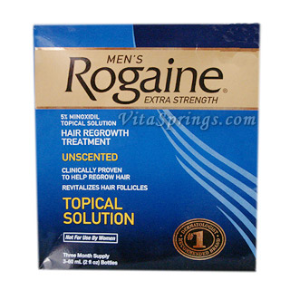 Rogaine Extra Strength Treatment For Men 4 Pack - 2 Ounces Each