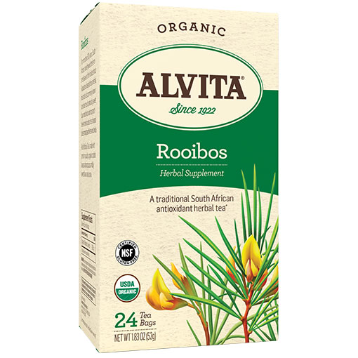 Organic Rooibos Tea, 24 Tea Bags, Alvita Tea