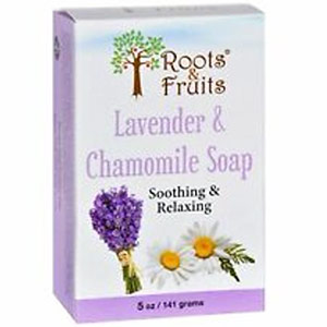 Roots & Fruits Bar Soap - Lavender & Chamomile, 5 oz