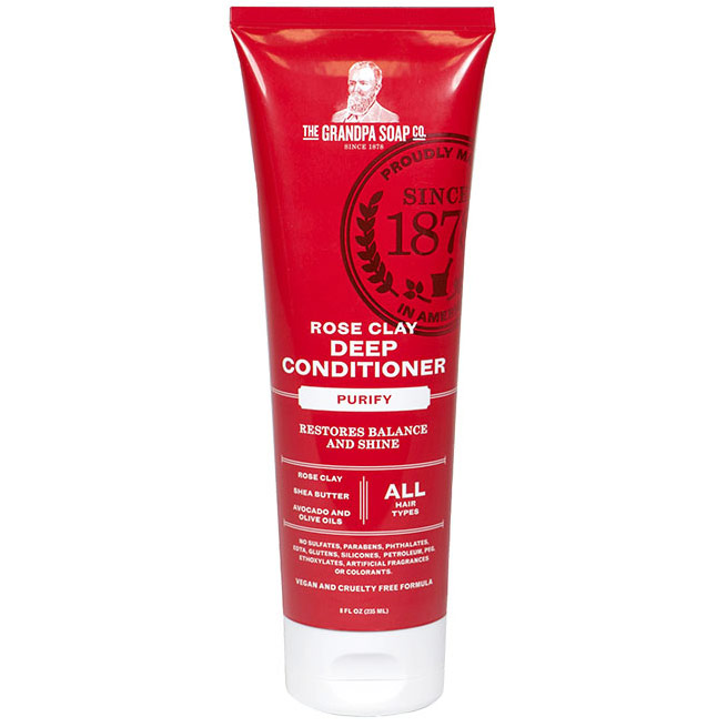 Rose Clay Deep Conditioner, 8 oz, Grandpas Brands