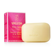 Weleda Rose Soap Bar, 3.4 oz, Weleda