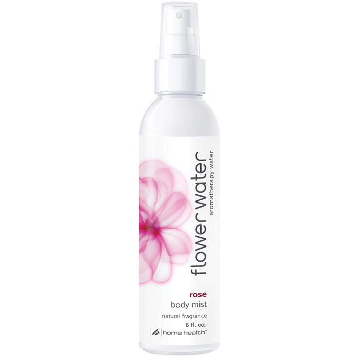 Flower Water Rose Body Mist, 6 oz, Home Health