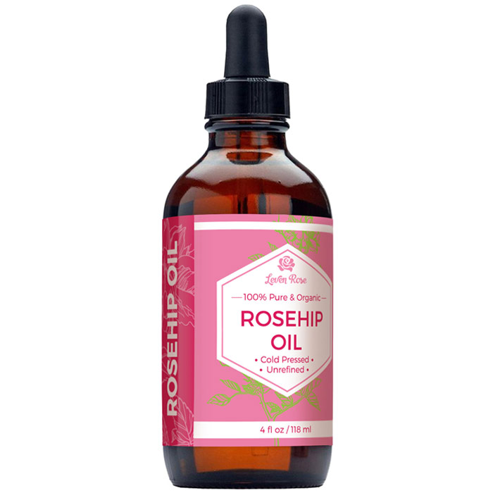 Rosehip Oil, Value Size, 4 oz, Leven Rose