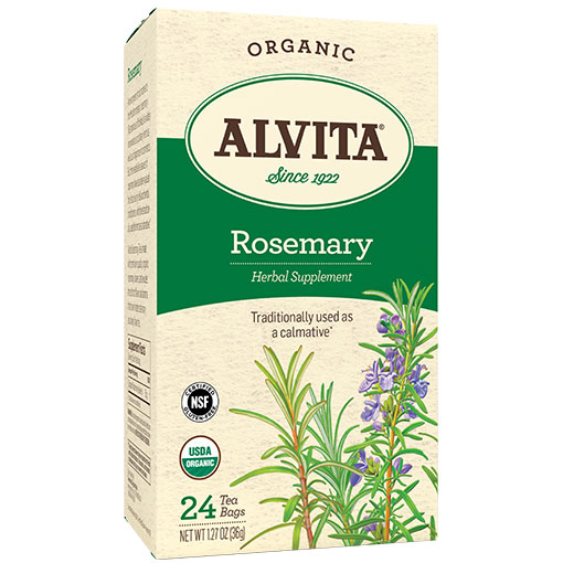 Organic Rosemary Tea, 24 Tea Bags, Alvita Tea