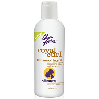 Queen Helene Royal Curl Curl Smoothing Oil, 4 oz, Queen Helene