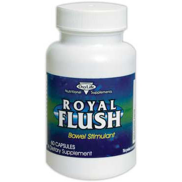 Royal Flush (Bowel Stimulant), 60 Capsules, Oxylife Products