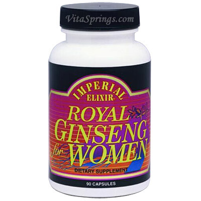 Royal Ginseng for Women 45 caps from Imperial Elixir Ginseng