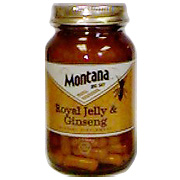 Montana Naturals Royal Jelly with Chinese Ginseng 60 caps, Montana Naturals