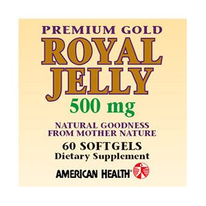 American Health Royal Jelly 500mg 60 softgels from American Health