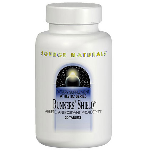 Runners Shield Athletic Antioxidant Protection 30 tabs from Source Naturals