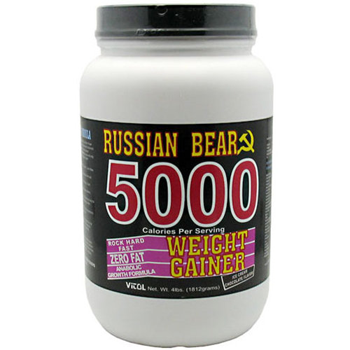 Russian Bear 5000 Weight Gainer, 4 lb, Vitol Products