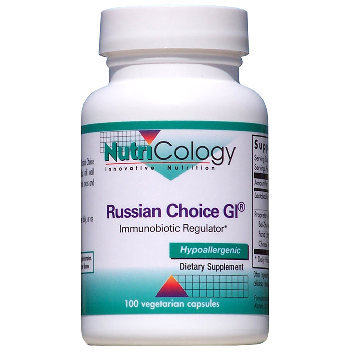NutriCology/Allergy Research Group Russian Choice GI 100 caps from NutriCology