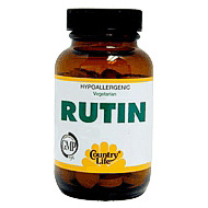 Rutin 500 mg 100 Tablets, Country Life