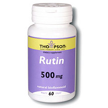 Rutin 500mg 60 tabs, Thompson Nutritional Products