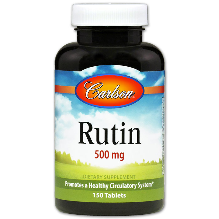 Carlson Laboratories Rutin-Quercetin, 500 mg, 150 tablets, Carlson Labs