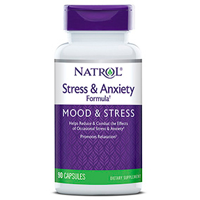 SAF Stress and Anxiety Formula, 90 Capsules, Natrol