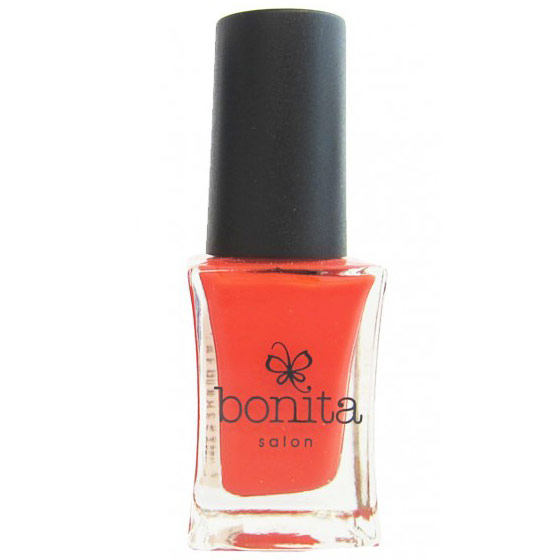 Bonita Salon Nail Polish - Bright Pink, 0.5 oz (15 ml), Bonita Cosmetics