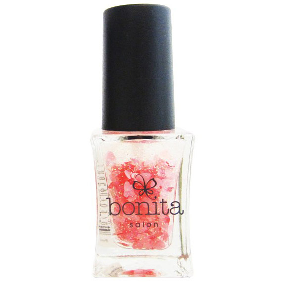 Bonita Salon Nail Polish - Pink Heart, 0.5 oz (15 ml), Bonita Cosmetics