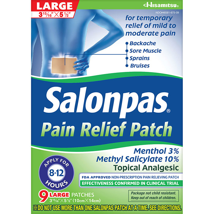 Salonpas Pain Relief Patch, 5 Sheets