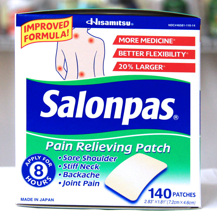 Salonpas Pain Relief, Salonpas Patch, 140 Sheets