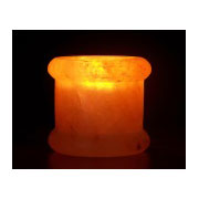 Salt Pillar Tea Light Holder, 1 Unit, Aloha Bay