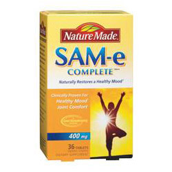 SAM-e Complete 400 mg, 12 Tablets, Nature Made