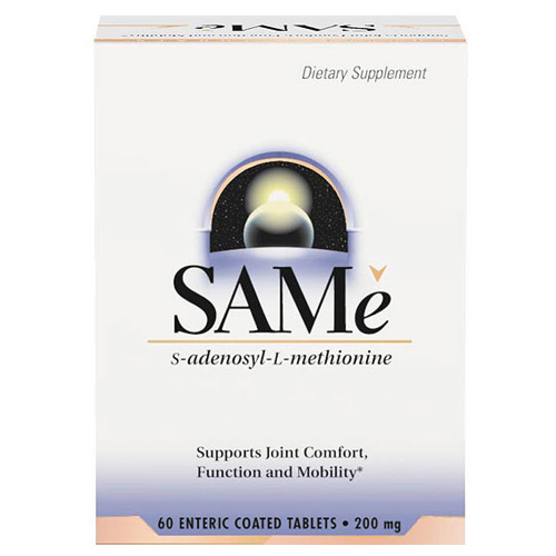 SAMe 200mg (SAM-e) Enteric Coated 60 tabs from Source Naturals