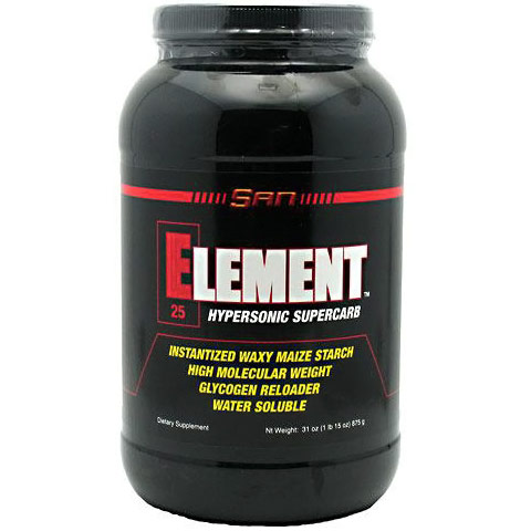 Element 25, Hypersonic Supercarb, Unflavored, 31 oz (875 g), SAN Nutrition
