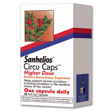 Sanhelios Circu Caps Higher Dose 48 capsules, from Bioforce Sanhelios