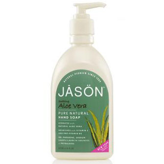 Hand Soap - Soothing Aloe Vea, 16 oz, Jason Natural