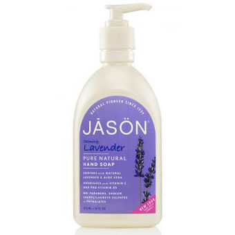 Hand Soap - Calming Lavender, 16 oz, Jason Natural