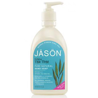 Hand Soap - Purifying Tea Tree, 16 oz, Jason Natural